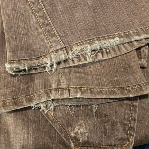 Men's Stitches "Nebraska" brown‎ denim jeans - Picture 2 of 8